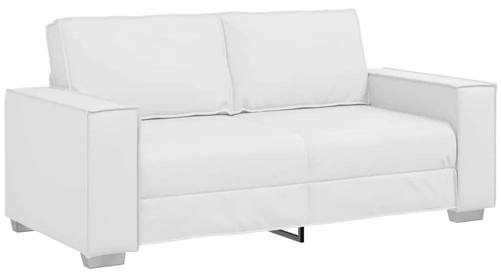 vidaXL Καναπές Λευκό 180 x 78 x 84 εκ. ύφασμα