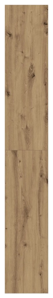 vidaXL Βιβλιοθήκη Μασίφ δρυ Μασίφ ξύλο 100 x 30 x 198 εκ. Βιβλιοθήκες