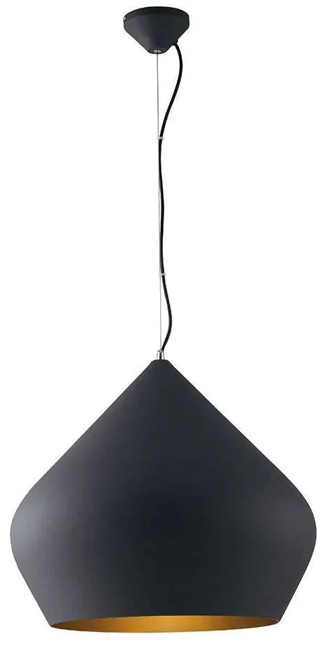 Φωτιστικό Οροφής I-Tholos-S52 NER Black Luce Ambiente Design Μέταλλο