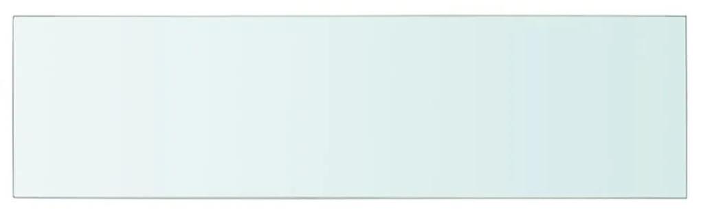 Ράφι Πάνελ Διάφανο 90 x 25 εκ. Γυάλινο - Διαφανές