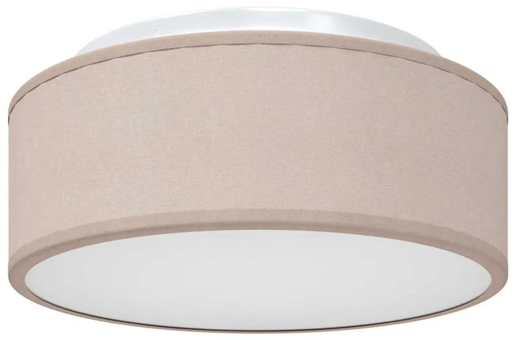 vidaXL Λάμπα Οροφής Taupe 30 x 13.5 εκ. ύφασμα
