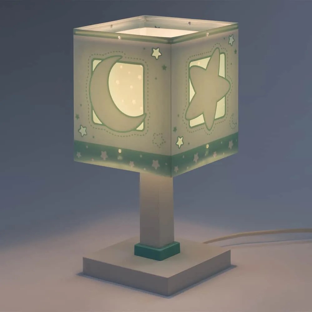 MoonLight Green κομοδίνου παιδικό φωτιστικό (63231[H]) - 63231H - 63231H