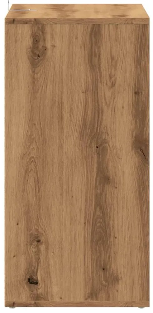 vidaXL Παπουτσοθήκη Αρτισιανή Δρυς 60x35x70 εκ. Επεξεργασμένο Ξύλο
