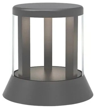 Επιδαπέδιο Φωτιστικό LED 8W IP65 3000K Σκούρο Γκρι E337 Zambelis E337 Ανθρακί