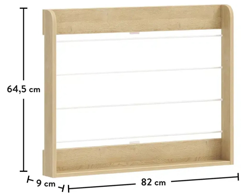 Ραφάκι αλλαξιέρας  Loof Baby  L-1202  Φυσικό χρώμα   82x64x9εκ. Cilek