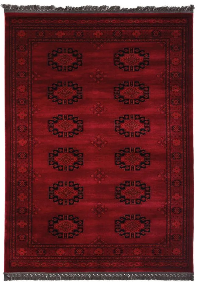 Χειμερινό χαλί κλασικό Afgan 6871H D.Red 100 x 160