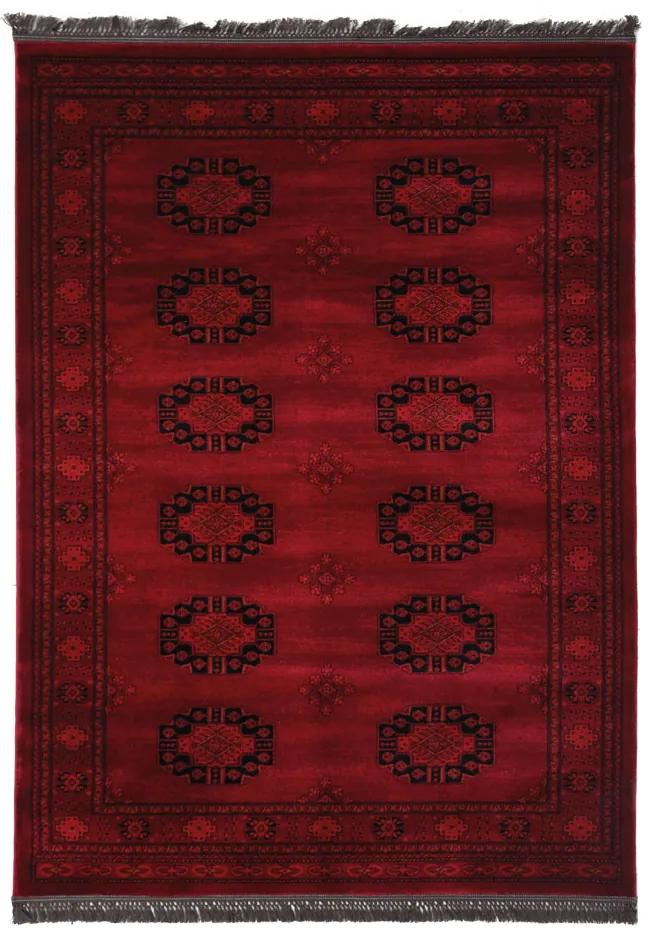 Χειμερινό χαλί κλασικό Afgan 6871H D.Red 160 x 160 Στρόγγυλο