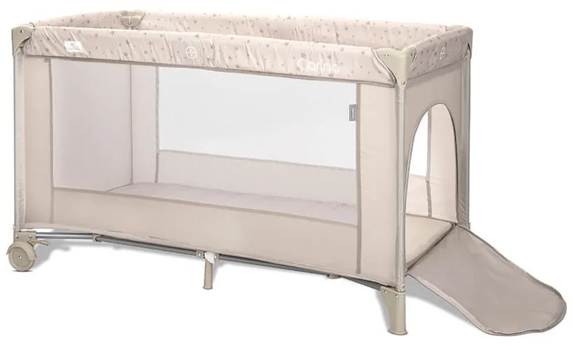 Παρκοκρέβατο Carina 2 Layers Beige Stars 10080672417 Lorelli