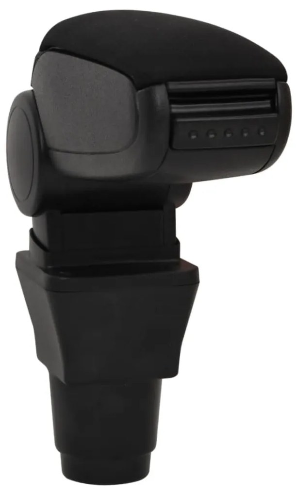 vidaXL Τεμπέλης Αυτοκινήτου Μαύρος 13 x 32,5 x (24-51,5) εκ. από ABS