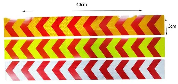 Αυτοκόλλητο Ανακλαστικό 2τεμ - Reflective Sticker