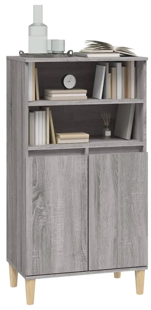 vidaXL Ντουλάπι Γκρι Sonoma 60 x 36 x 110 εκ. από Επεξεργασμένο Ξύλο