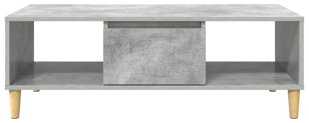 vidaXL Γκρι σκυροδέματος 103.5 x 60 x 35 εκ Επεξεργασμένο ξύλο