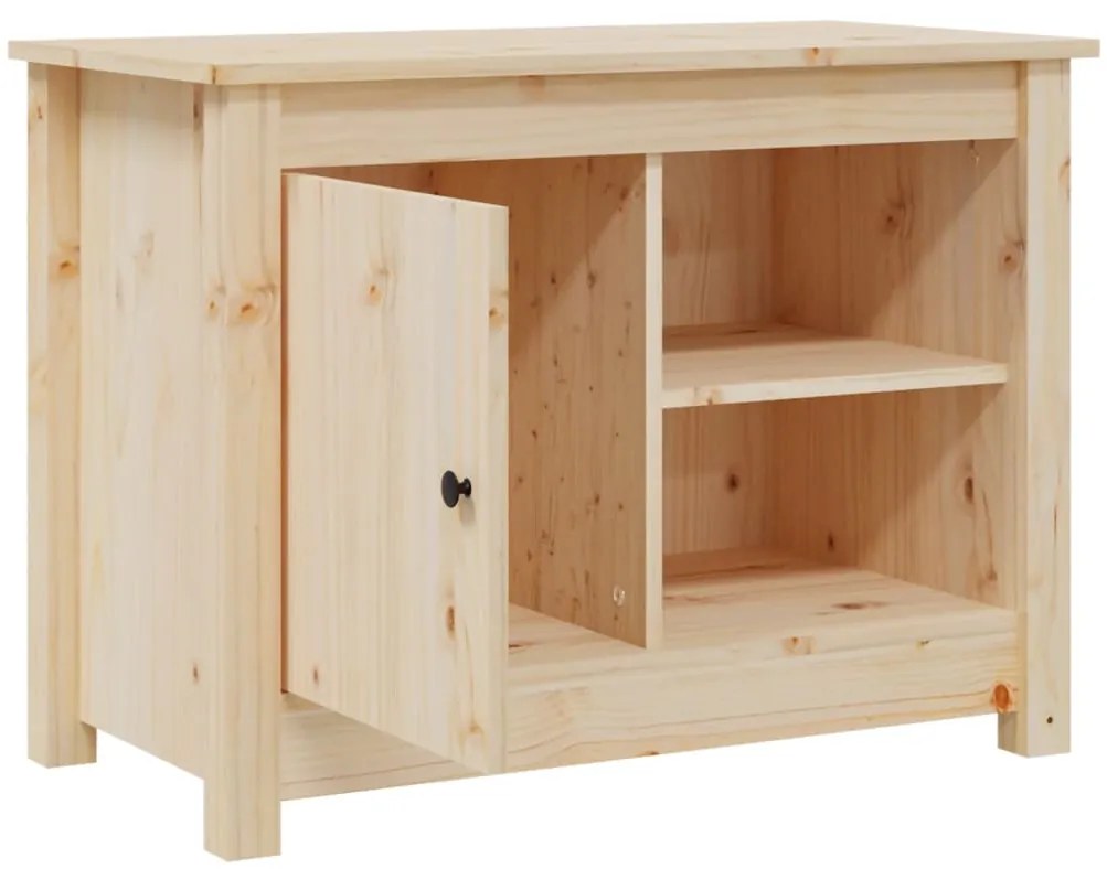 vidaXL Έπιπλο Τηλεόρασης 70x36,5x52 εκ. από Μασίφ Ξύλο Πεύκου