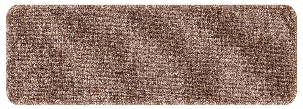 vidaXL Σκαλοπάτια 15 pcs Καφέ 60 x 25 cm Πολυπροπυλένιο