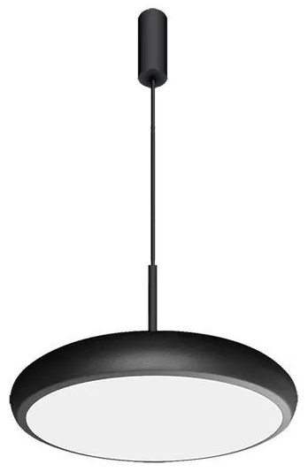 ARTE ILLUMINA ΦΩΤΙΣΤΙΚΟ ΚΡΕΜΑΣΤΟ LED 30W D40*H120CM ΜΑΥΡΟ 3CCT Eurolamp 144-17027