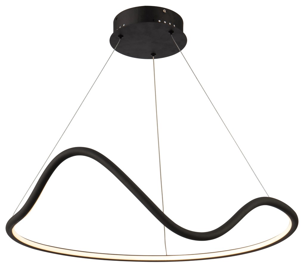 Γραμμικό Φωτιστικό SE LED 70 KRISHNA PENDANT BLACK Γ3 - 77-8166 - 21W - 50W - 77-8166