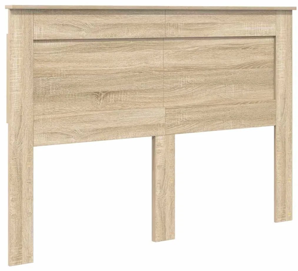 vidaXL Κεφαλάρι με κεφαλάρι Δρύς Sonoma 150 cm Επεξεργασμένο ξύλο