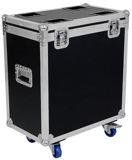 51163 GloboStar® Επαγγελματικό Flight Case για 2 Κινούμενες Ρομποτικές Κεφαλές Artemis BEAM Rainbow Effect Philips YODN 9R RGBW 260W 230V Zoom 0° - 3.8° GloboStar 51163