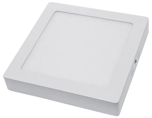 Panel Led Mini Επιφανειακό MTN-22421 18W 2800K 1440lm 22x22x3,8cm White Metanor Τετράγωνο