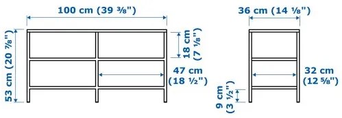 VITTSJÖ έπιπλο TV 703.034.28