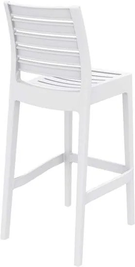 ARES ΣΚΑΜΠΟ ΜΠΑΡ75εκ. WHITE ΠΟΛ/ΝΙΟΥ
