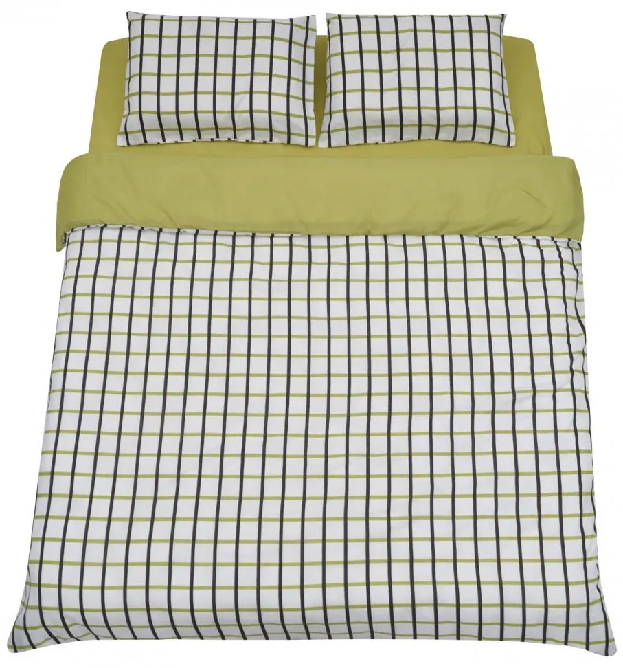 Heinner VN-4KSBED-CKR Σετ Σεντόνι 220x240cm με 2 Μαξιλαροθήκες 50x70cm και 1 Παπλωματοθήκη 200x220cm Υπέρδιπλο 4τμχ