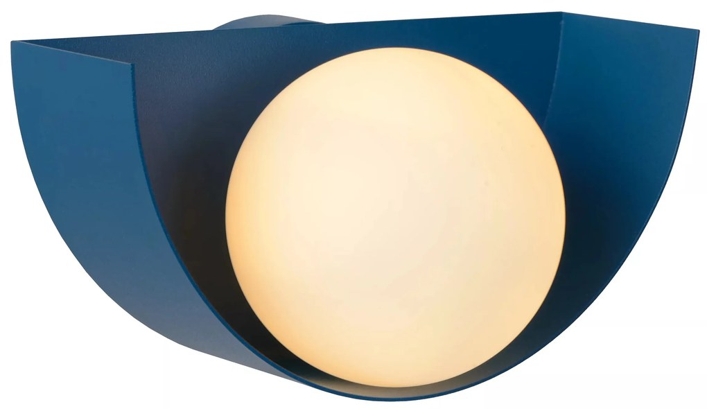Φωτιστικό Επίτοιχο Lucide 45201-01-35 BENNI Μπλε (Blue)|Λευκό (White)
