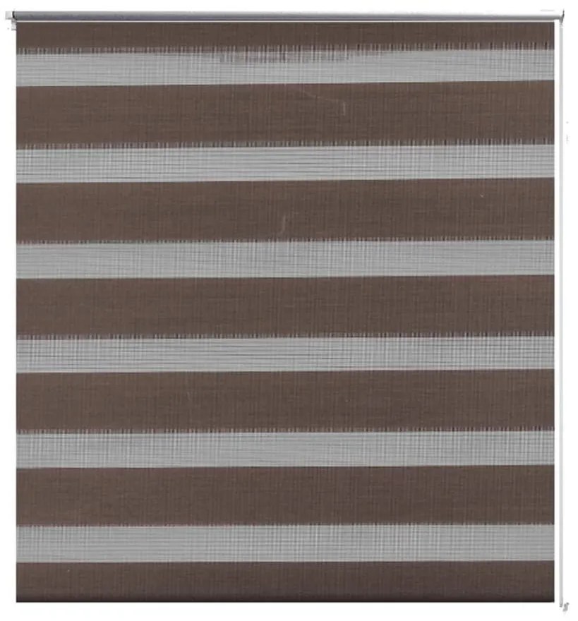 vidaXL Ρόλερ Zebra Καφέ 50 x 100cm