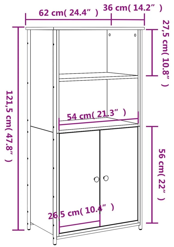 ΝΤΟΥΛΑΠΙ ΜΑΥΡΟ 62X36X121,5 ΕΚ. ΑΠΟ ΕΠΕΞΕΡΓΑΣΜΕΝΟ ΞΥΛΟ 834210