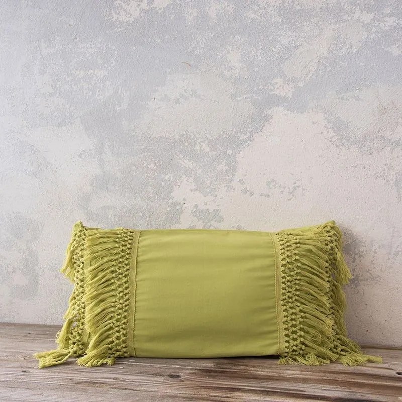 Μαξιλάρι Διακοσμητικό (Με Γέμιση) Naomi Green Nima 40Χ60 40x60cm 100% Cotton