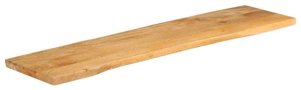 vidaXL Επιφάνεια Τραπεζιού 180x40x2,5 εκ. Live Edge Μασίφ Ξύλο Μάνγκο
