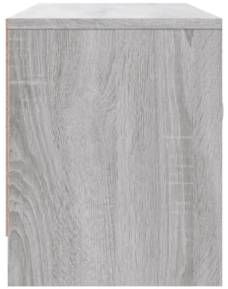 vidaXL Έπιπλο Τηλεόρασης Γκρι Sonoma 102x30x37,5 εκ. από Επεξεργ. Ξύλο