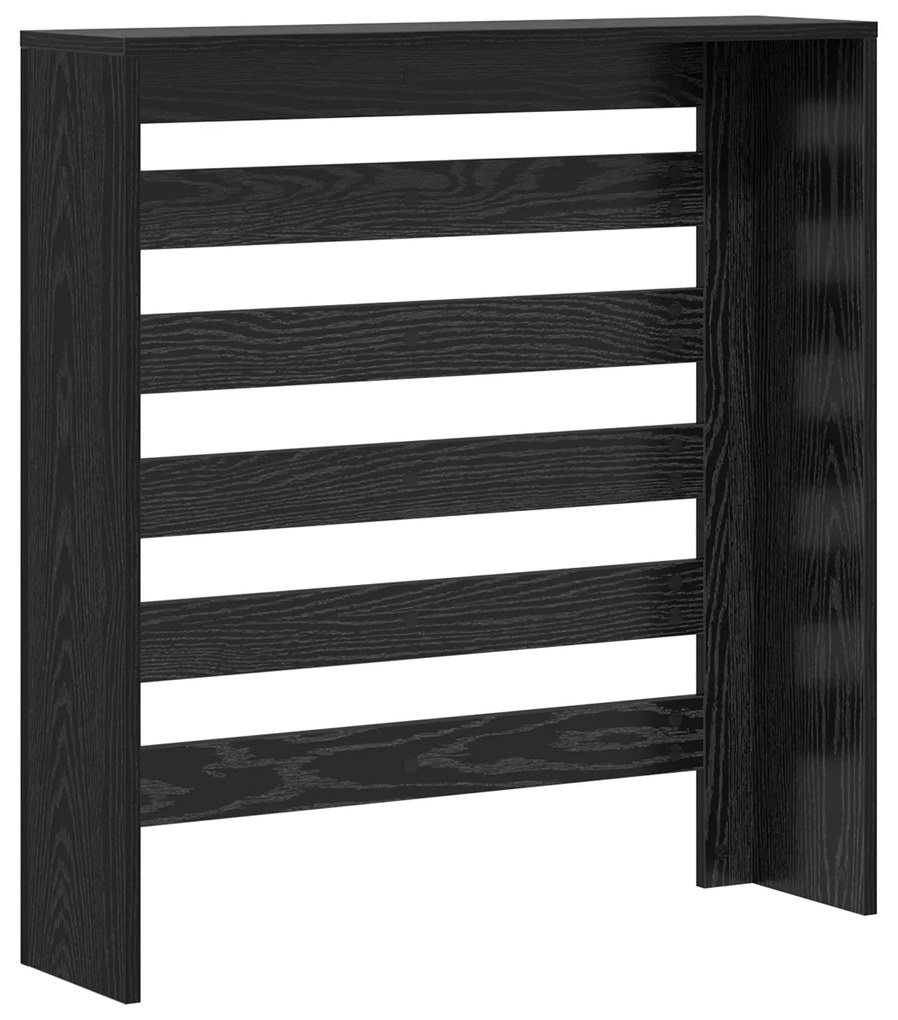 vidaXL Κάλυμμα Ραδιόρ Μαύρο Δρυ 78x20x82 εκ. Επεξεργασμένο Ξύλο