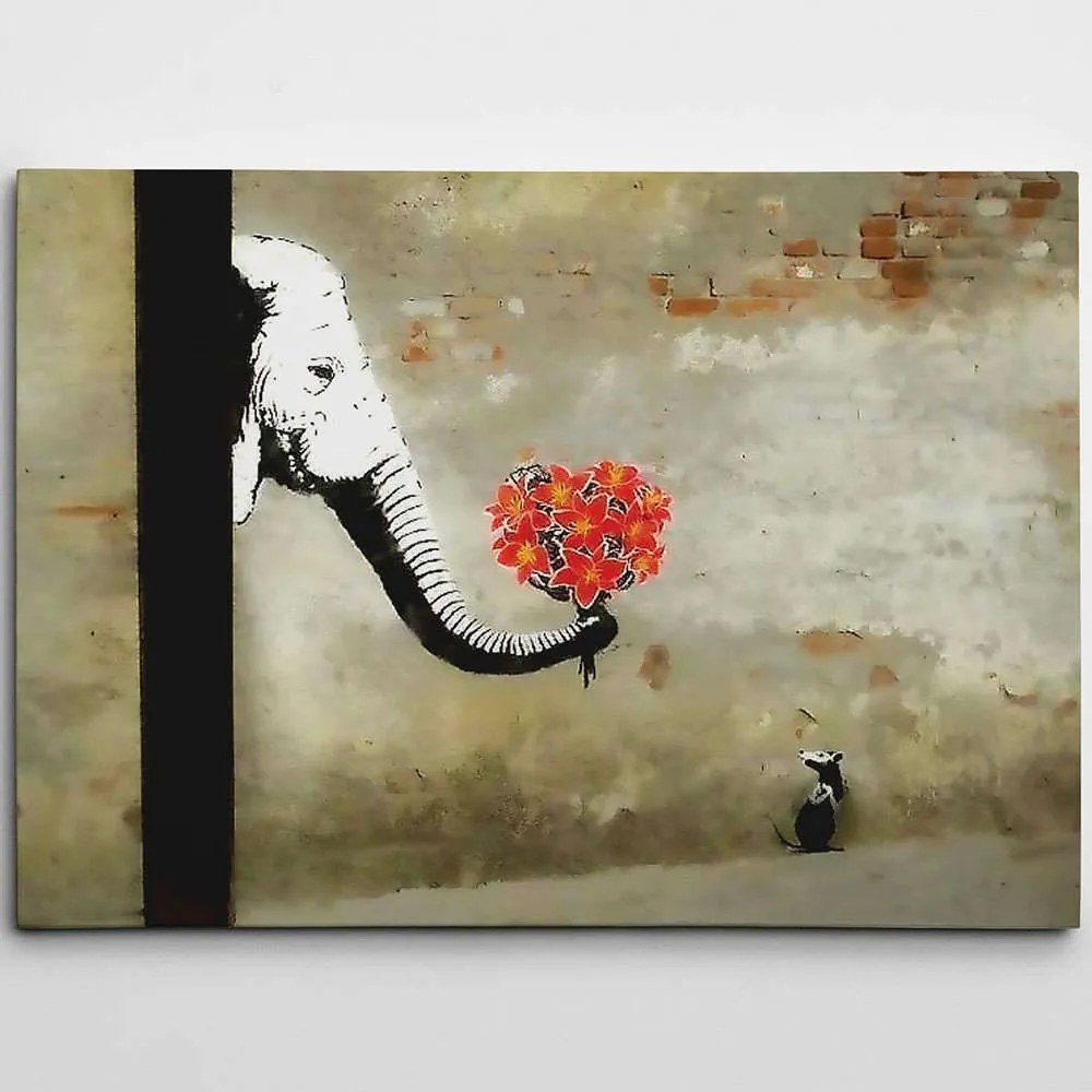 Πίνακας Καμβάς 966BRS1258 100x70cm Multi Wallity Οριζόντιοι Wood, Canvas