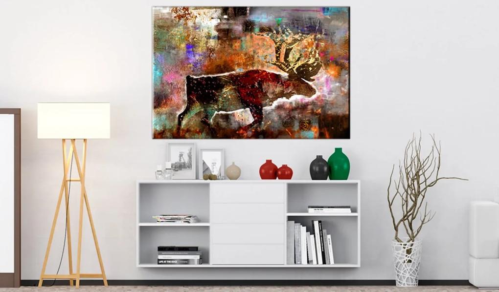 Πίνακας - Colourful Caribou 120x80