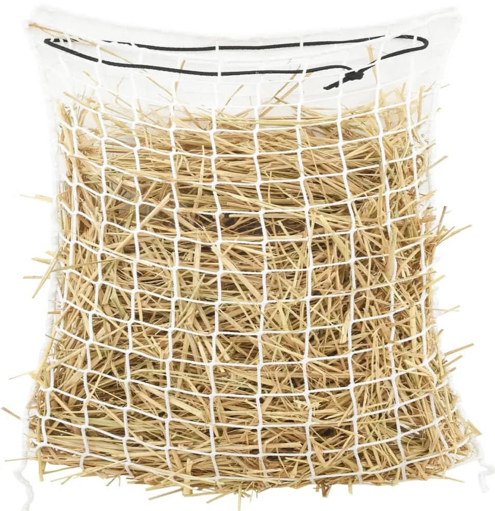 vidaXL Δίχτυα Σανού Στρογγυλό Πλέγμα 2 τεμ. 75x75 εκ. Πολυπροπυλένιο