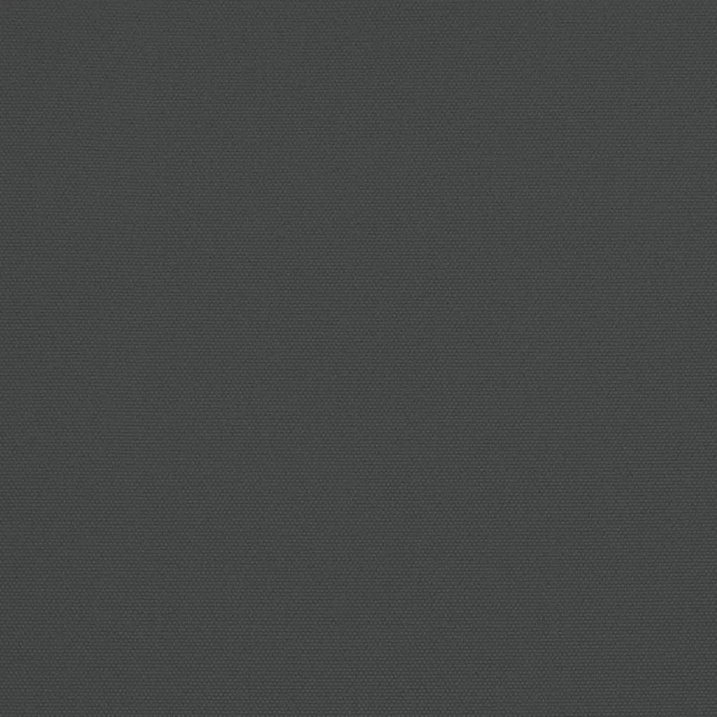 vidaXL Ομπρέλα με Διπλή Κορυφή Ανθρακί 449 x 265 εκ.