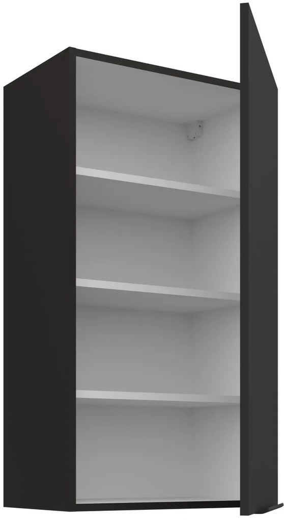 Κρεμαστό ντουλάπι Arianna 50 G 90 1F-Μαύρο