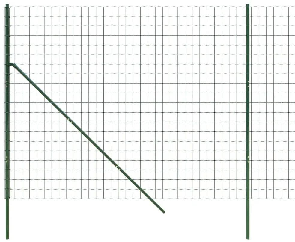 Συρματόπλεγμα Περίφραξης Πράσινο 2x10 μ. Γαλβανισμένο Ατσάλι - Πράσινο