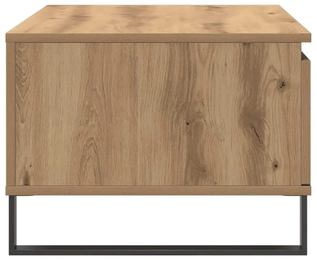 vidaXL Τραπεζάκι Σαλονιού Αρτισιανή Δρυς 90x50x36,5εκ Επεξεργασμ. Ξύλο