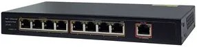 FOLKSAFE PoE Ethernet Switch FS-S1008EP-E, 8 Ports 10/100Mbps