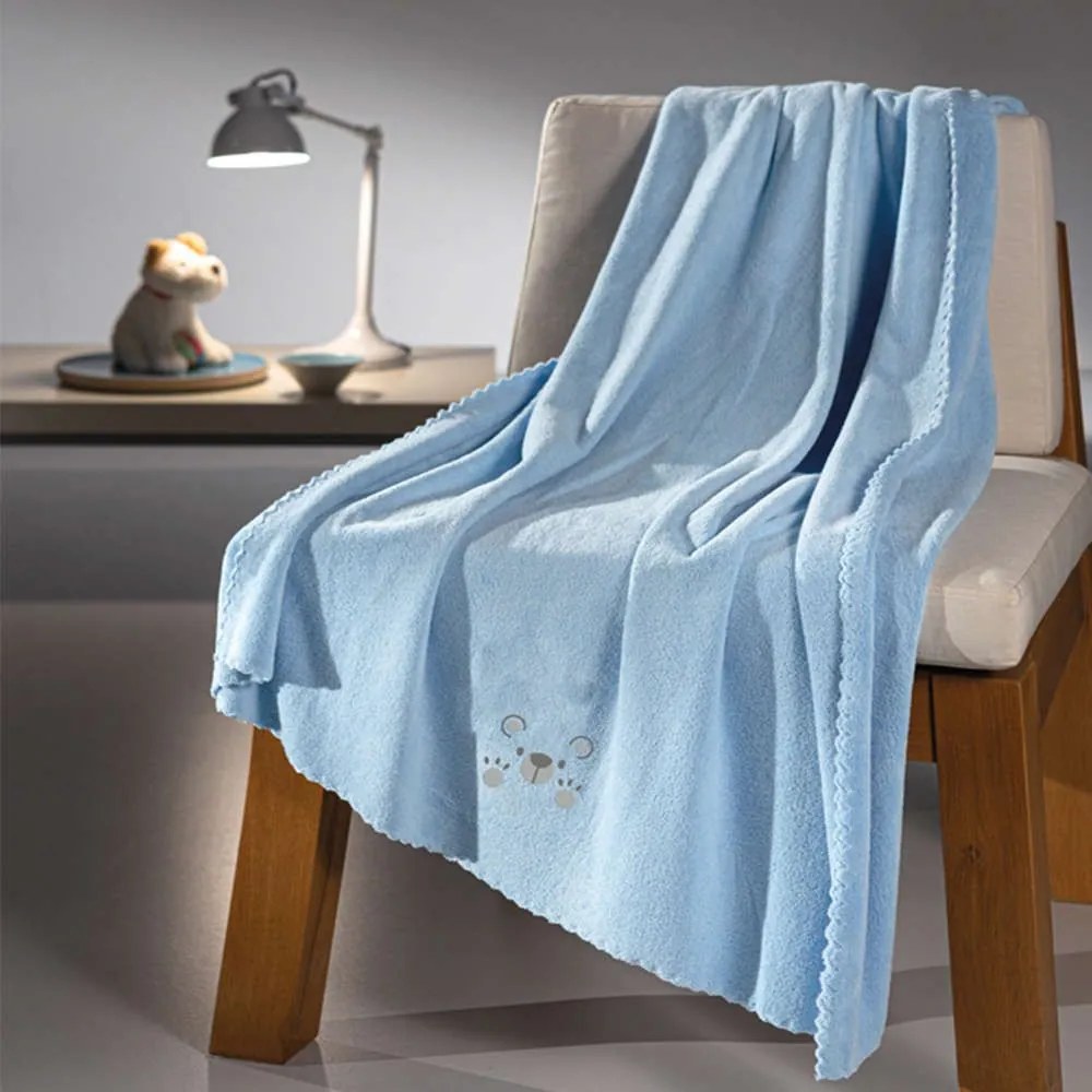 Κουβέρτα Βρεφική Baby Bear Ciel Guy Laroche Cradle 100x140cm Microfiber