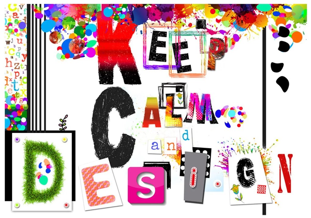 Φωτοταπετσαρία - Keep Calm and Design 150x105