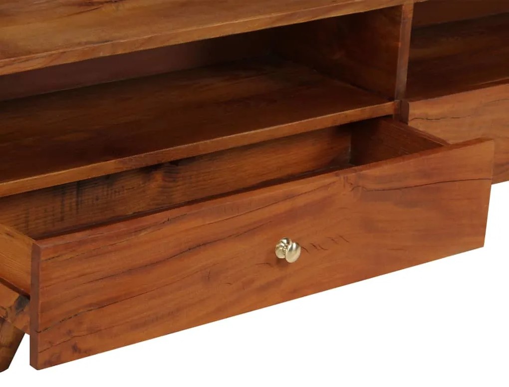 vidaXL Έπιπλο Τηλεόρασης 140x30x40 εκ. από Μασίφ Ανακυκλωμένο Ξύλο