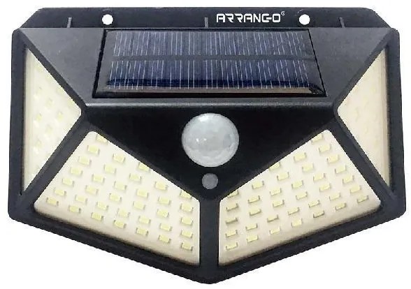 Αδιάβροχο Ηλιακό φωτιστικό τοίχου Arrango AT57162