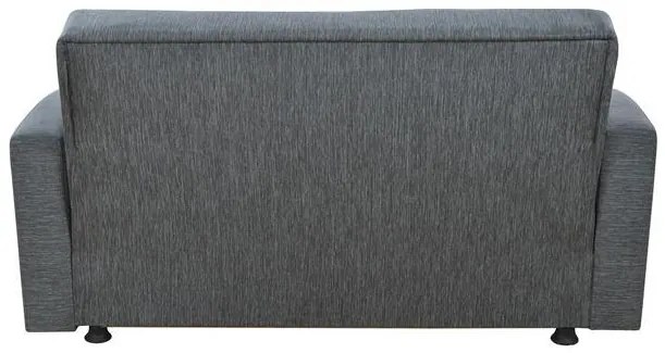 Καναπές - Κρεβάτι Dimos 2θέσιος Ύφασμα Γκρί 157x77x83Υ εκ. 157x77x83 εκ.
