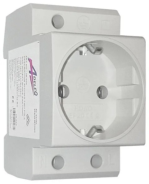 Adeleq Πρίζα Ράγας Σούκο 16Α 250V 26-000
