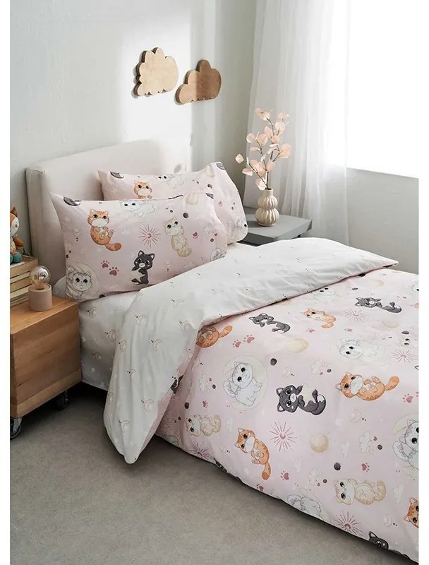 Σετ Σεντόνια Παιδικά 170x260 Kitty 5206358114450