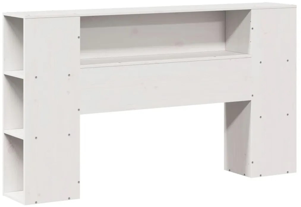 vidaXL Κρεβάτι Βιβλιοθήκη Χωρίς Στρώμα 120x200 εκ Μασίφ Ξύλο Πεύκο