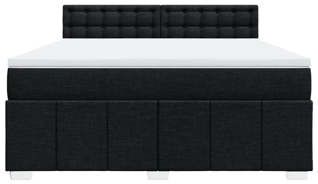 ΚΡΕΒΑΤΙ BOXSPRING ΜΕ ΣΤΡΩΜΑ ΜΑΥΡΟ 180X200 ΕΚ. ΥΦΑΣΜΑΤΙΝΟ 3287163